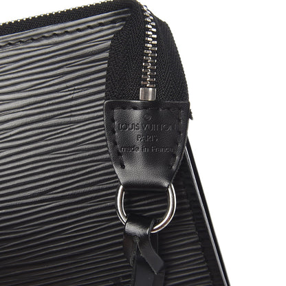 Louis Vuitton Epi Pochette Accessories 24 Black 6 of 13