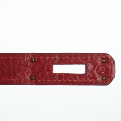 Hermes Taurillon Clemence Kelly Retourne 32 Rouge 16 of 20