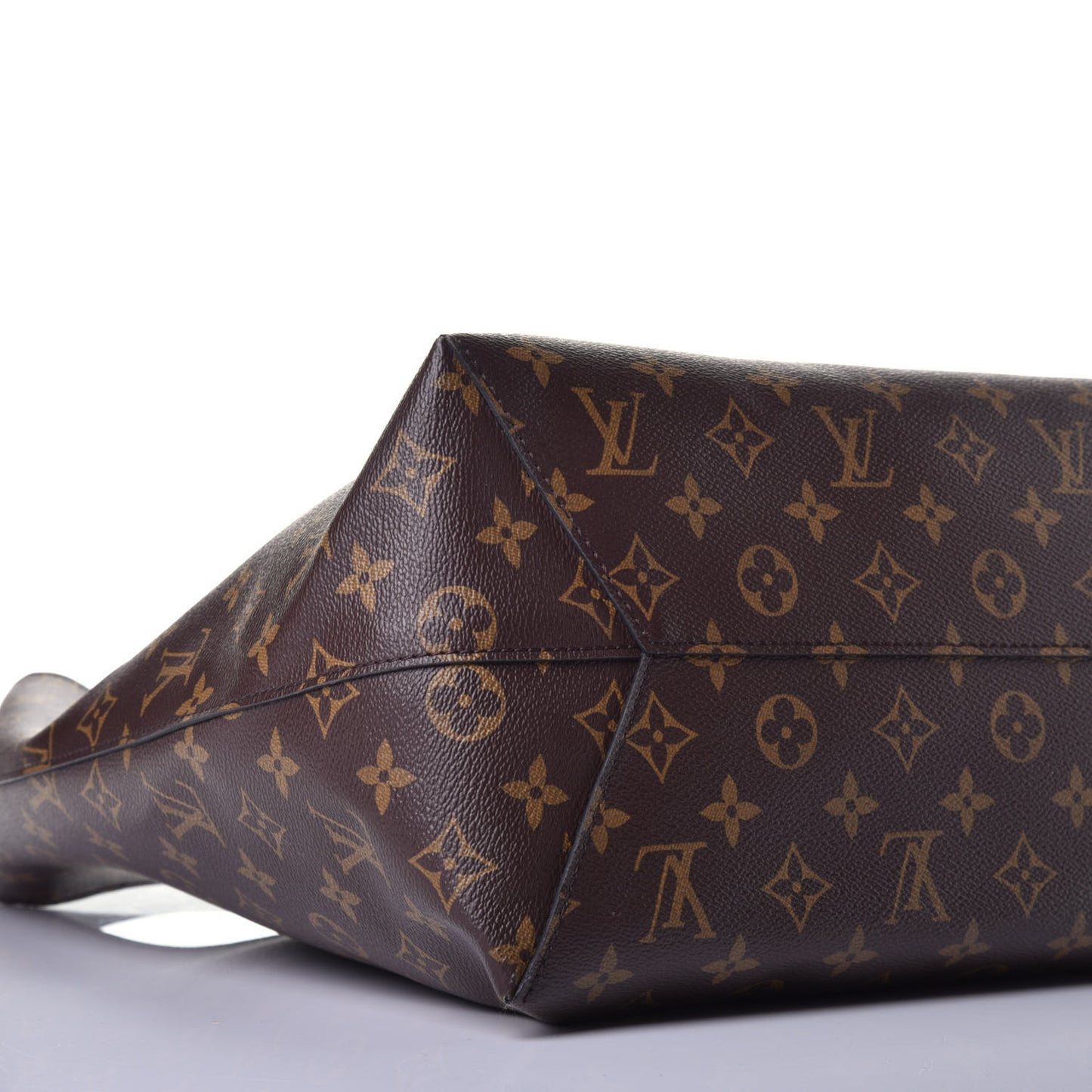 Monogram Flower Hobo Black