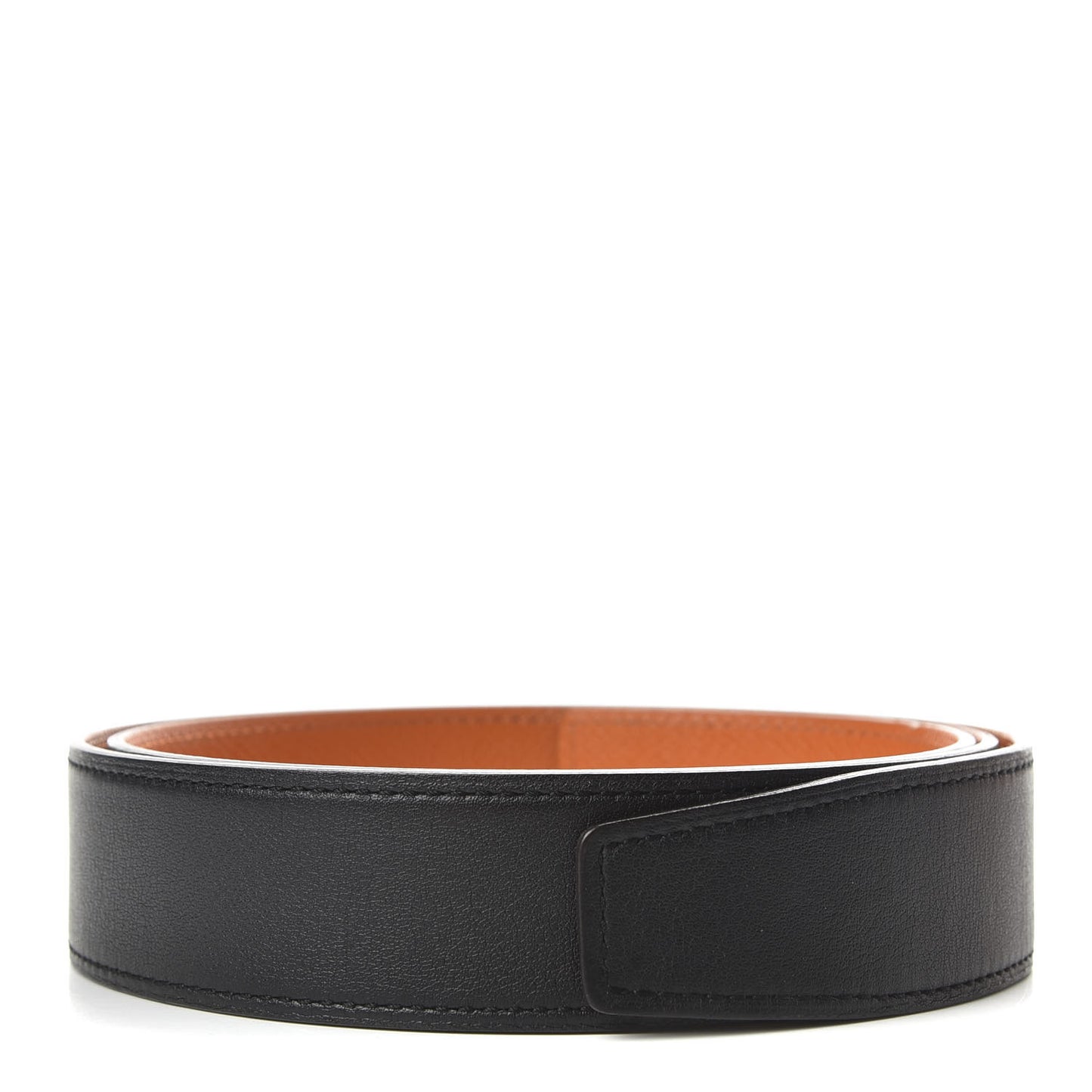 Swift Epsom 32mm Belt Strap 85 Black Orange