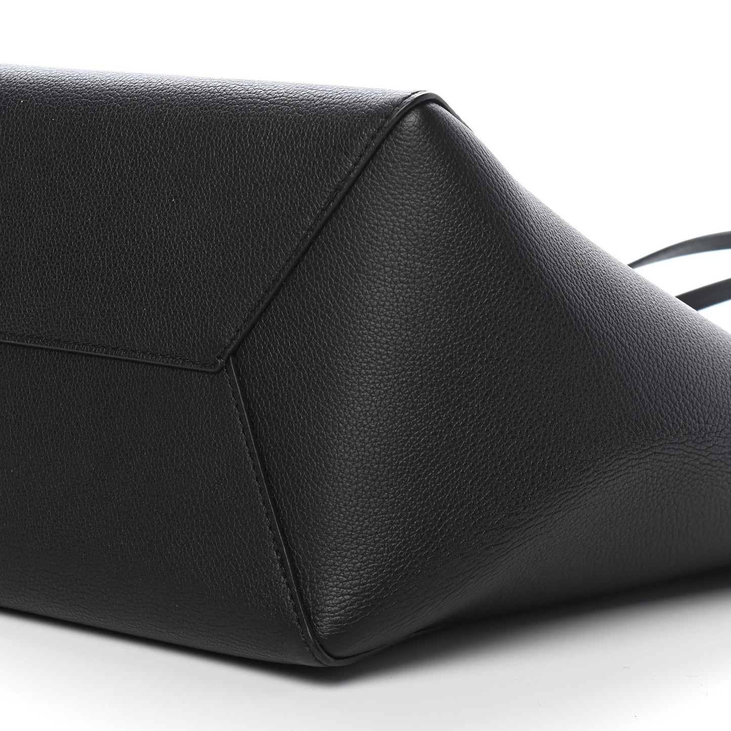 Calfskin Lockme Cabas Black