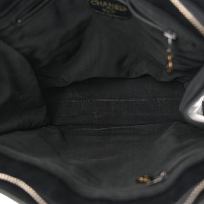 Chanel Lambskin CC Stitched Logo Tote Black 5 of 12