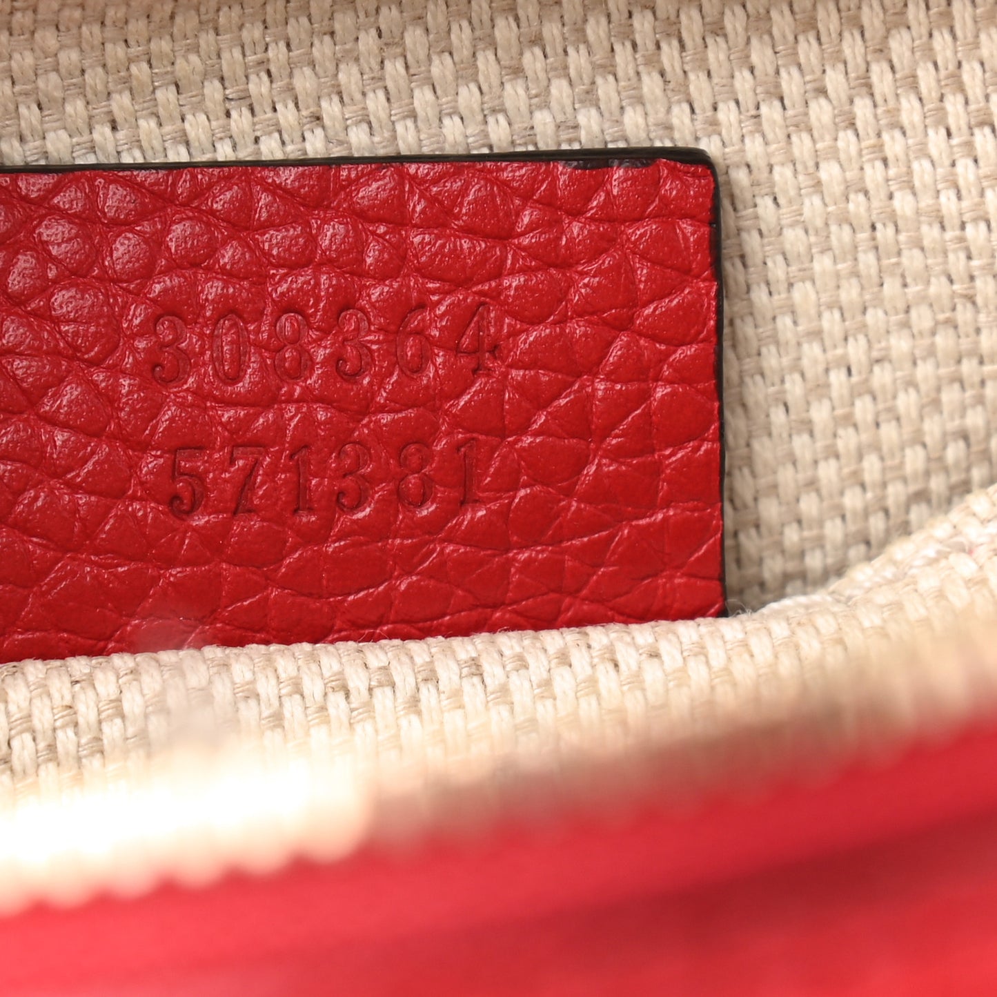 Pebbled Calfskin Small Soho Disco Bag Tabasco Red