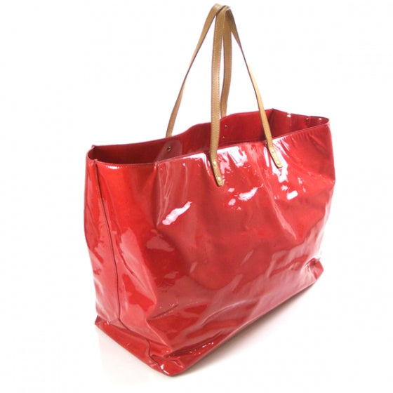 Louis Vuitton Vernis Reade GM Rouge 3 of 9