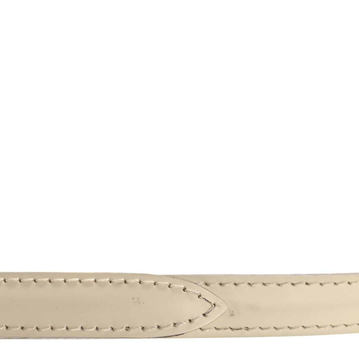 Calfskin 16mm Adjustable Shoulder Strap Ivory