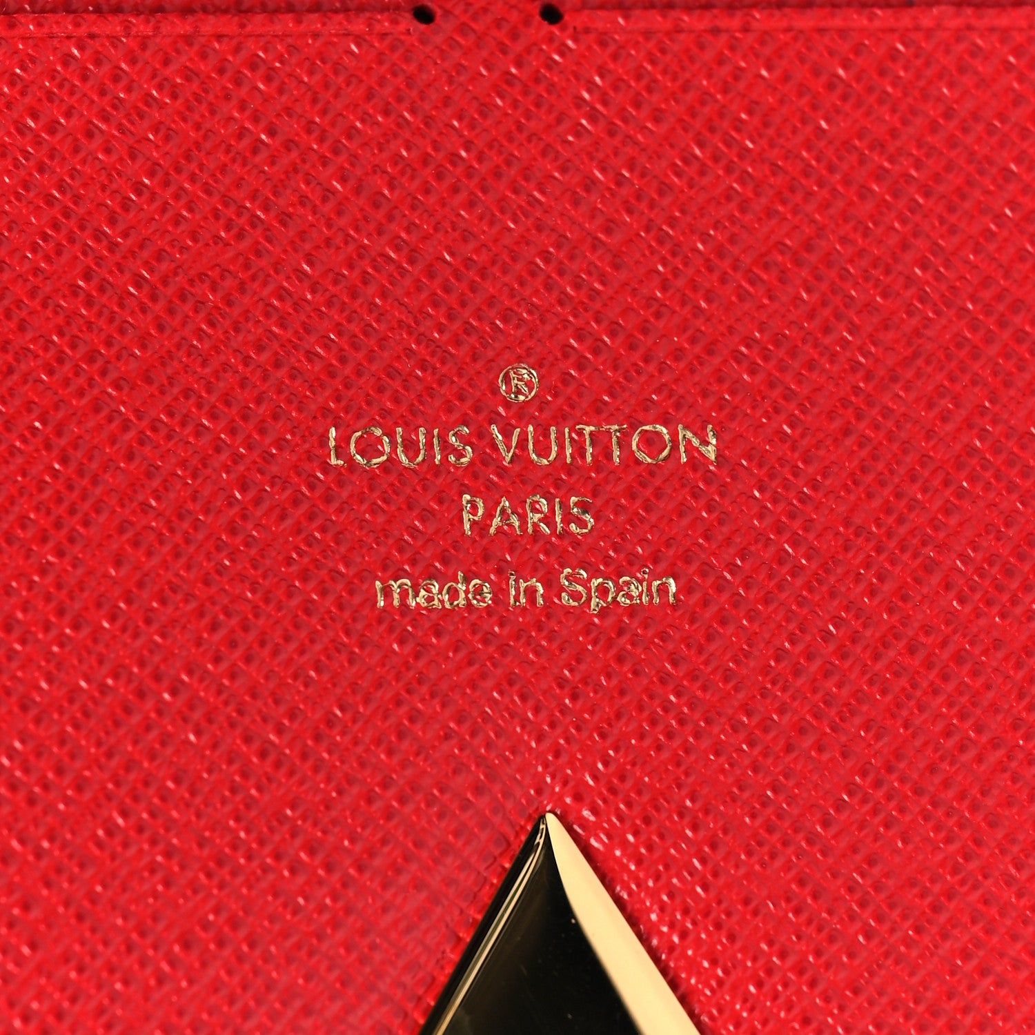 Louis Vuitton Monogram Calfskin Kimono Wallet Cherry 7 of 8