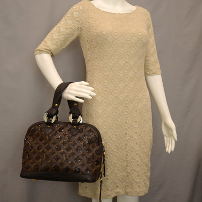 Louis Vuitton Monogram Sequins Eclipse Alma Black 2 of 7