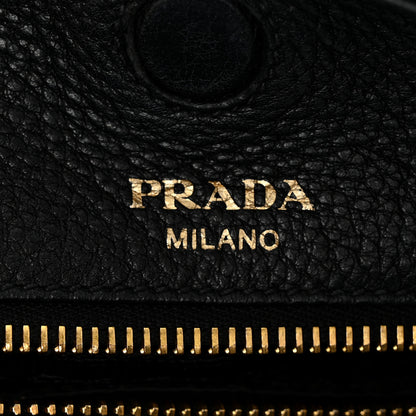 Prada Vitello Daino Hobo Black 6 of 12