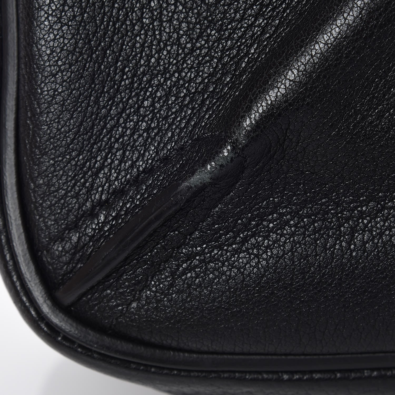 Chloe Grained Lambskin Calfskin Medium Lexa Shoulder Bag Black 16 of 19