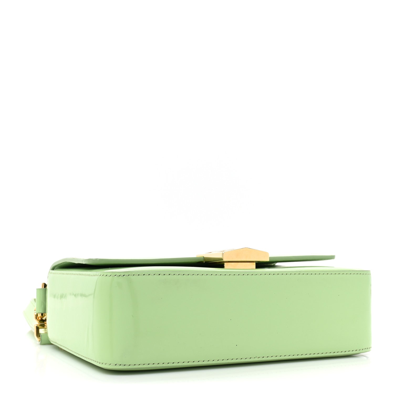 Givenchy Box Calfskin Medium 4G Cube Chain Shoulder Bag Pistachio 4 of 12