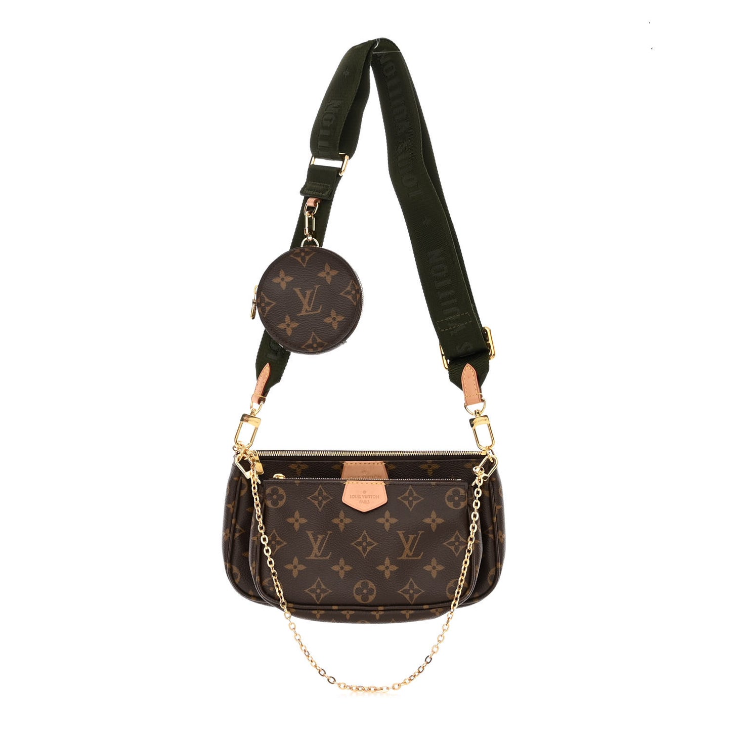 Monogram Multi Pochette Accessories Kaki