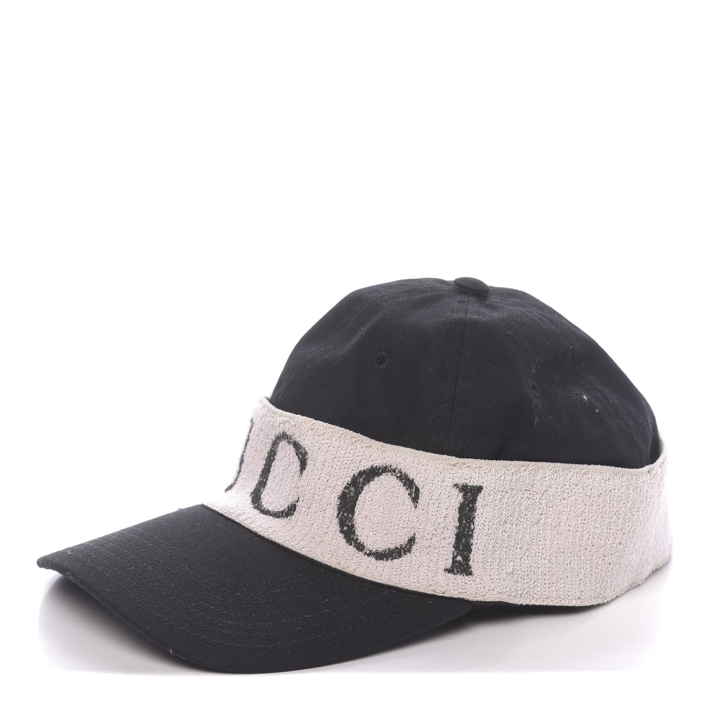 Gabardine Headband Baseball Hat L Black