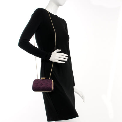 Louis Vuitton Monogram Motard Minaudiere Clutch Prune 2 of 8