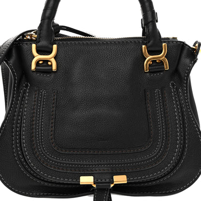 Chloe Calfskin Mini Marcie Satchel Black 7 of 9