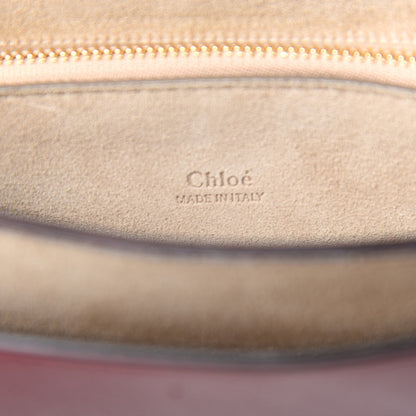 Chloe Calfskin Medium Faye Shoulder Bag Sienna Red 6 of 11