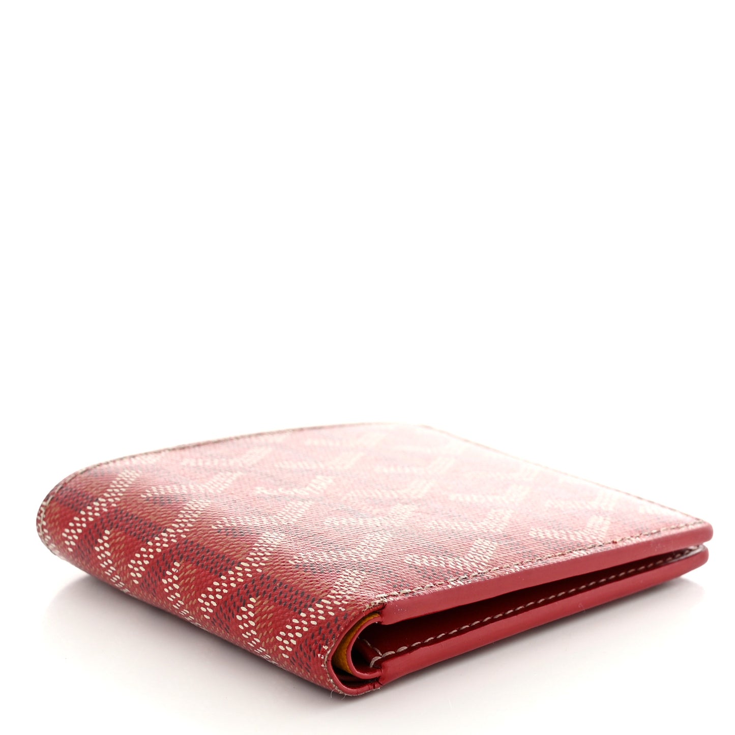 Goyardine Bi-Fold Victoire PM Wallet Red