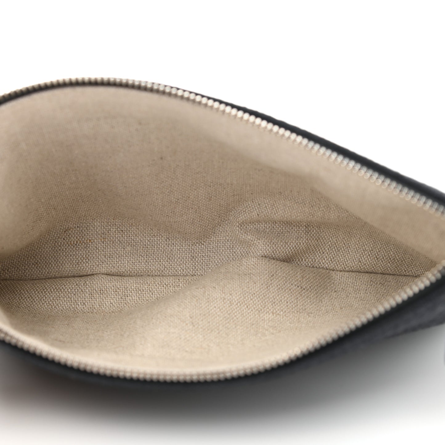 Canvas Small Deauville Pouch Black
