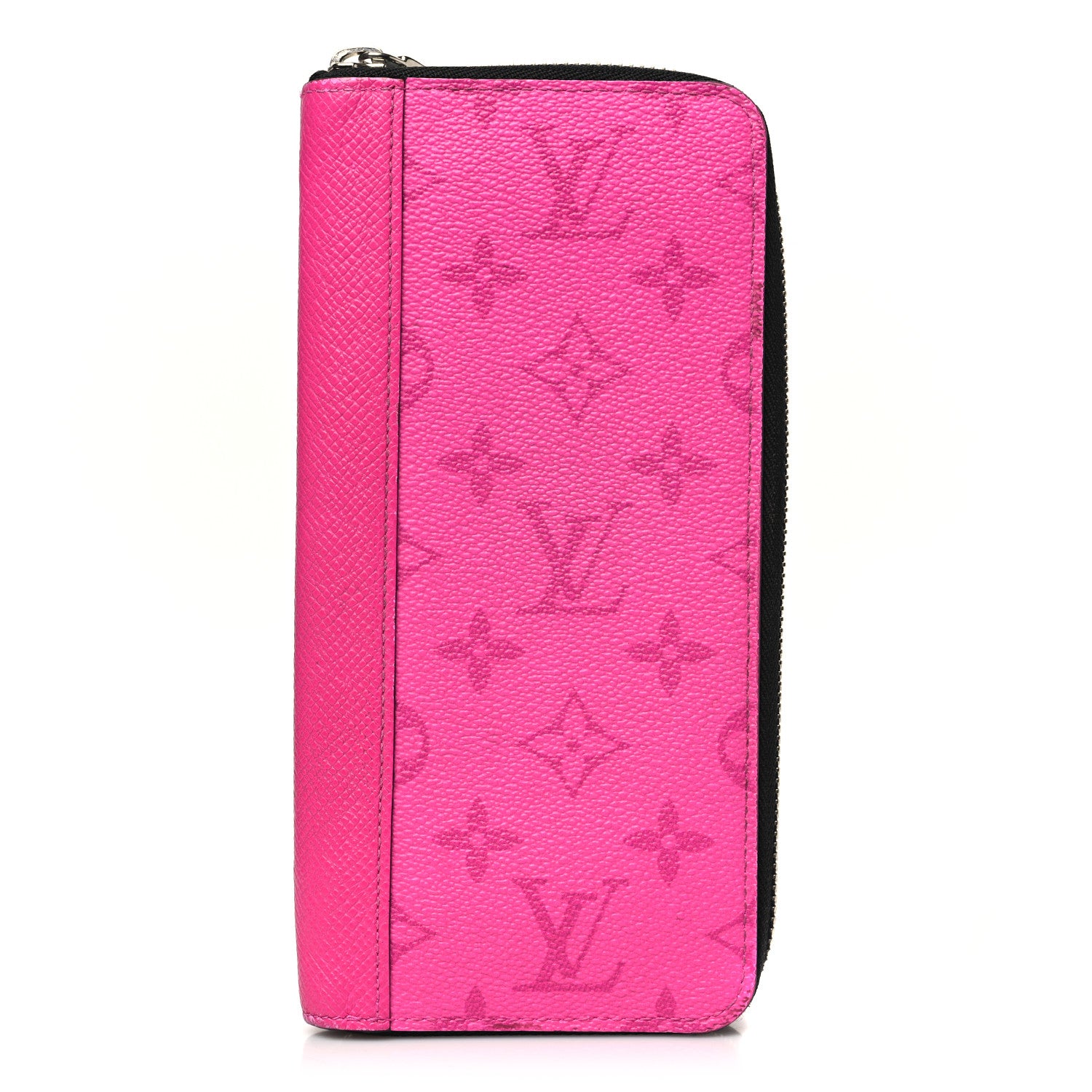 Louis Vuitton Taigarama Vertical Zippy Wallet Fuchsia 1 of 9