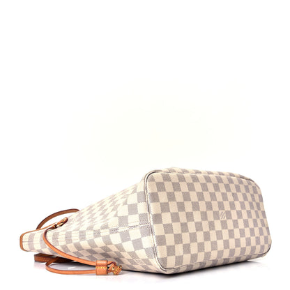 Louis Vuitton Damier Azur Neo Neverfull MM Rose Ballerine 3 of 4