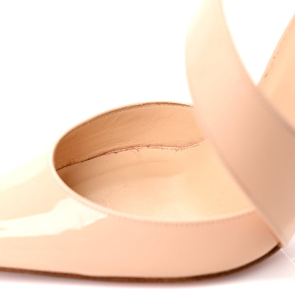 Christian Louboutin Patent Ograde 100 Pumps 36 Nude 8 of 10