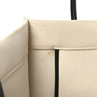 Celine Cotton Canvas Medium Phantom Luggage White 14 of 14