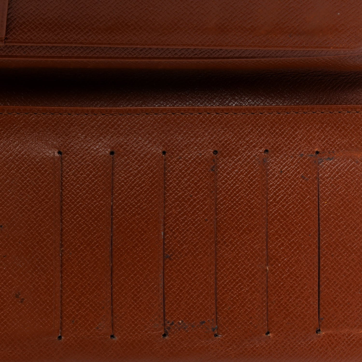 Louis Vuitton Monogram Porte Valeurs Checkbook Wallet 5 of 6