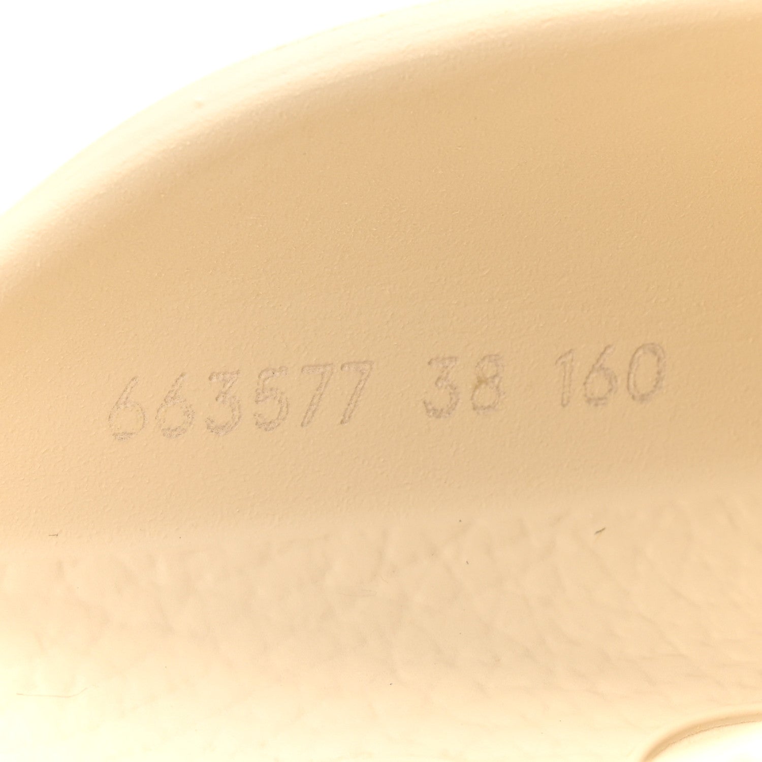 Gucci Rubber Monogram GG Go Through Platform Slide Clogs 38 Mystic White 9 of 11