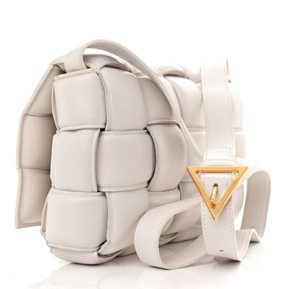 Bottega Veneta Nappa Maxi Intreccio Padded Cassette Crossbody Bag Chalk 3 of 10