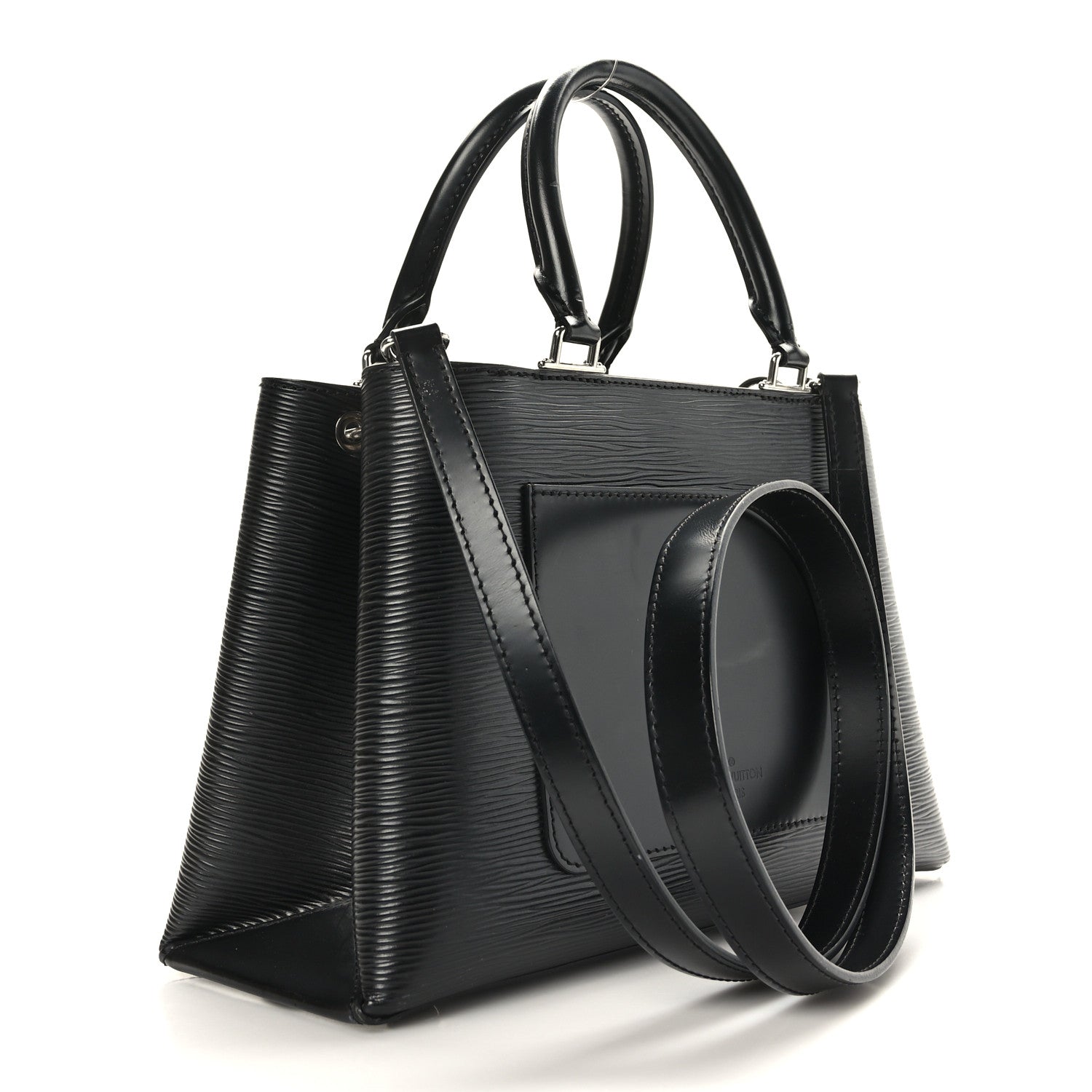 Louis Vuitton Epi Kleber MM Black 2 of 7
