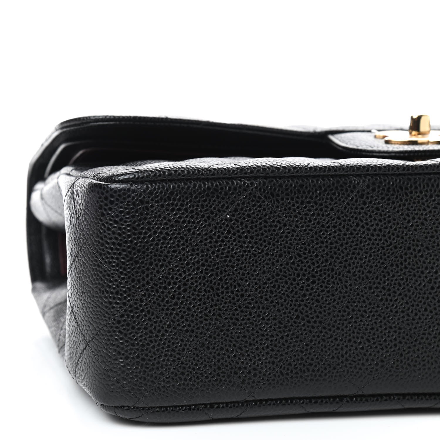 Chanel Caviar Quilted Jumbo Double Flap Black 5 of 9