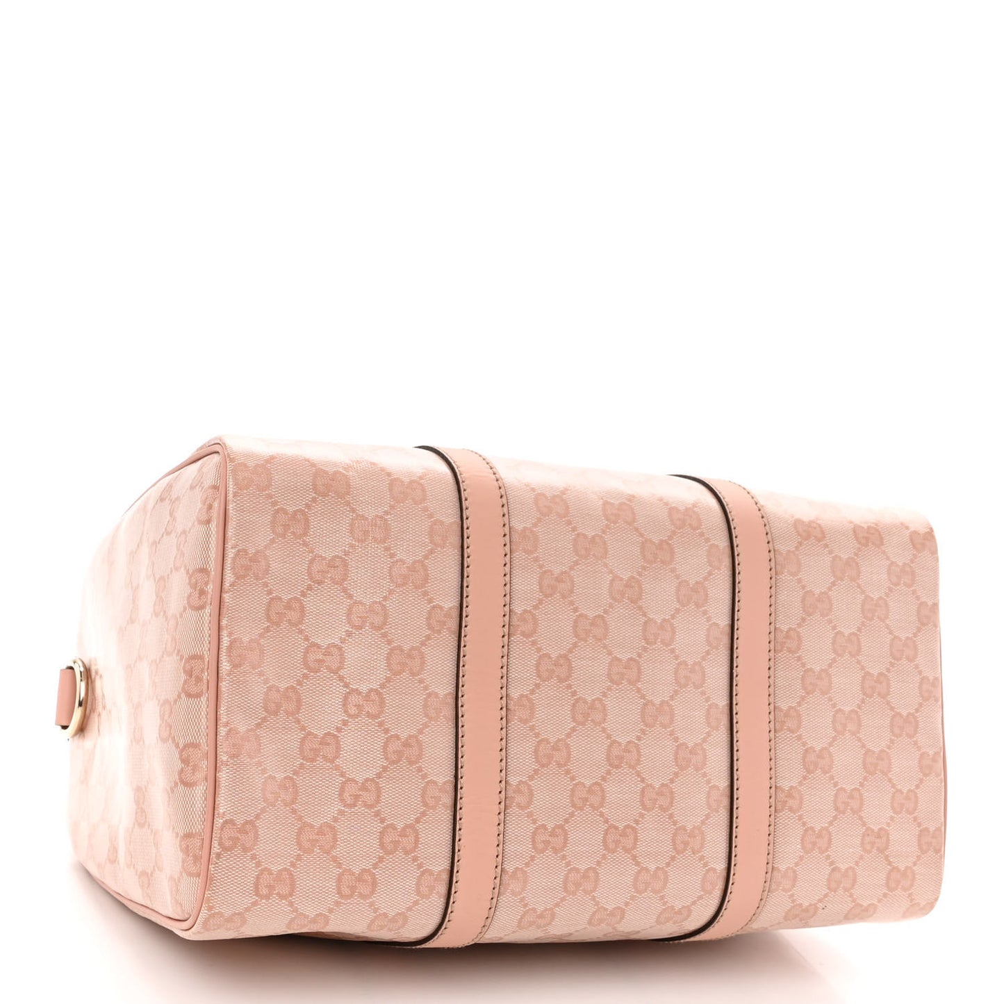 Crystal Monogram Joy Medium Boston Pink