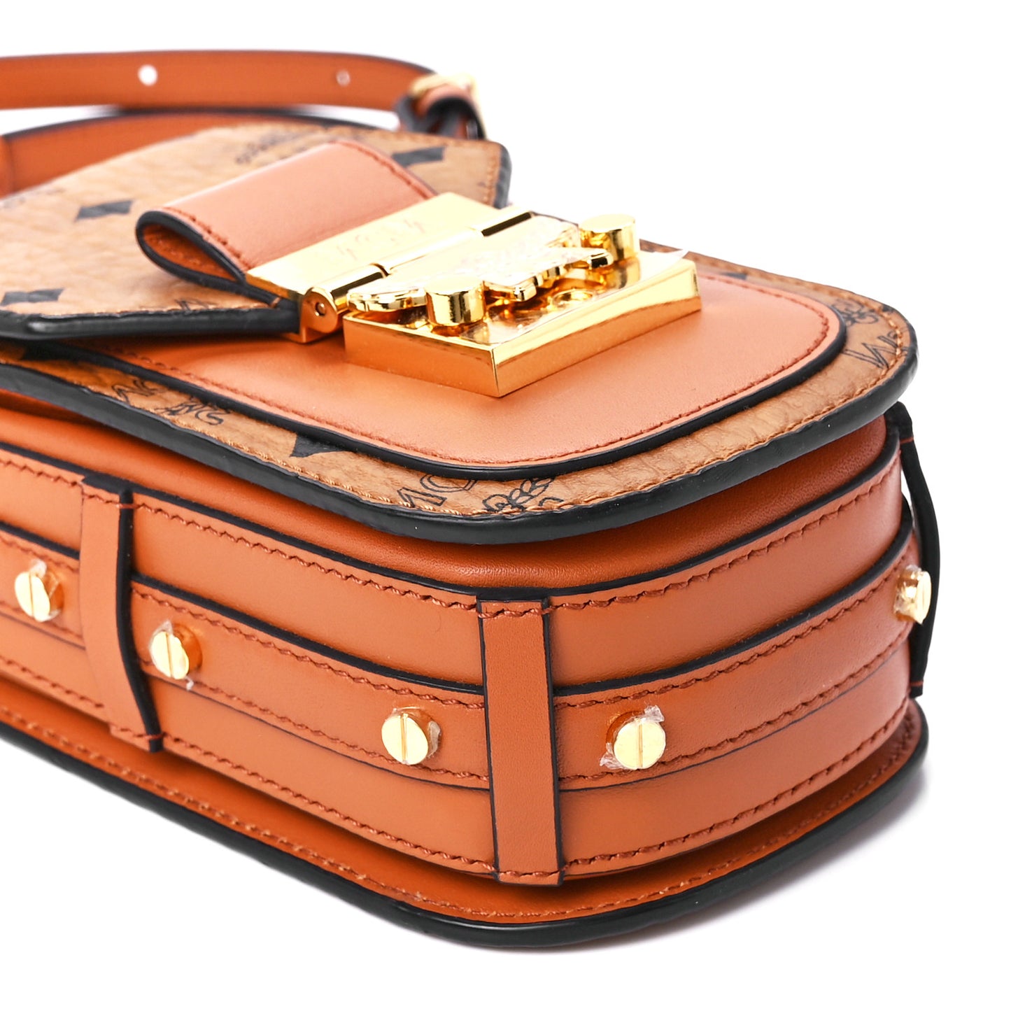 Visetos Mini Patricia Crossbody Pouch Cognac