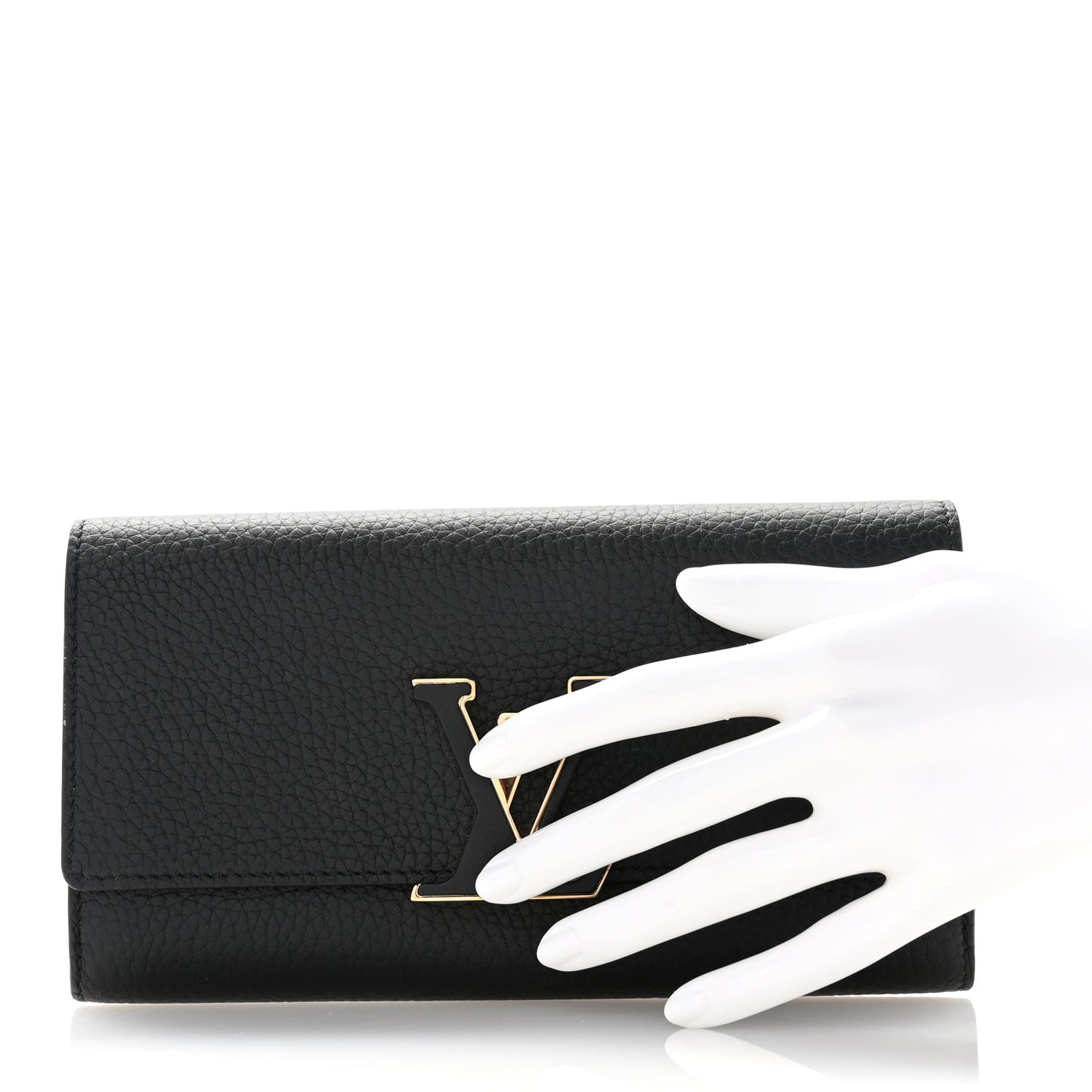 Taurillon Capucines Wallet Black