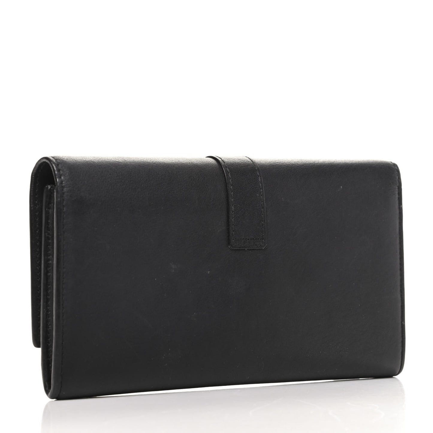 Calfskin Classic Y Ligne Wallet Black