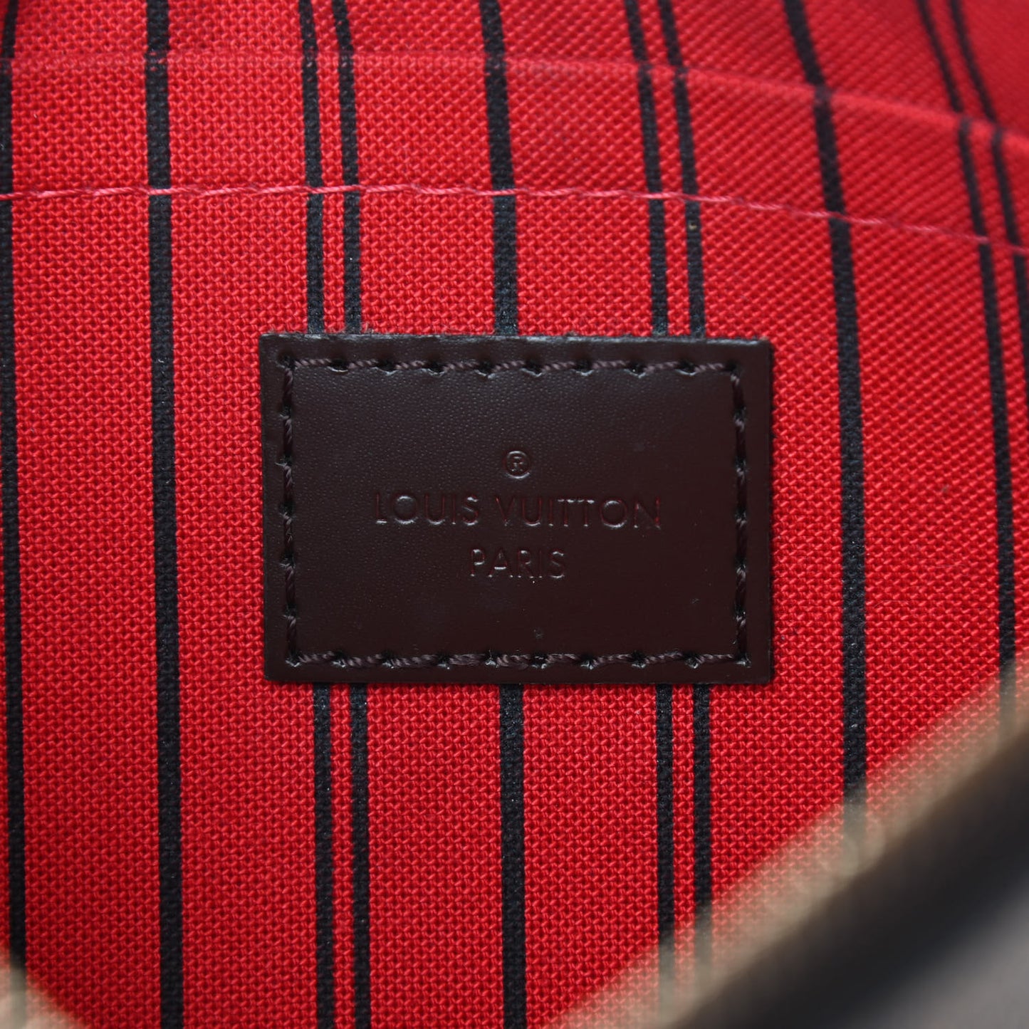 Damier Ebene Neverfull MM GM Pochette