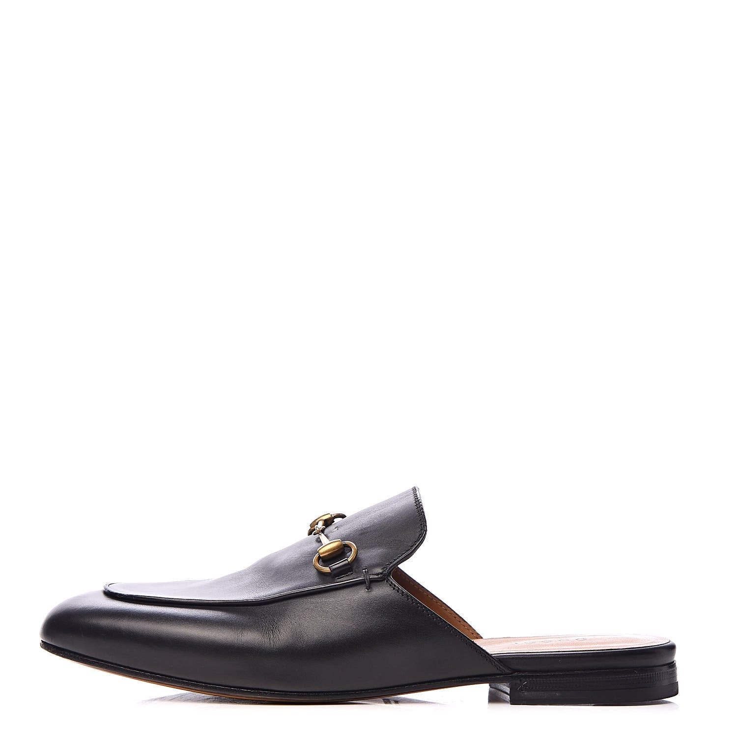 Gucci Calfskin Womens Princetown Slippers 39 Black 1 of 13