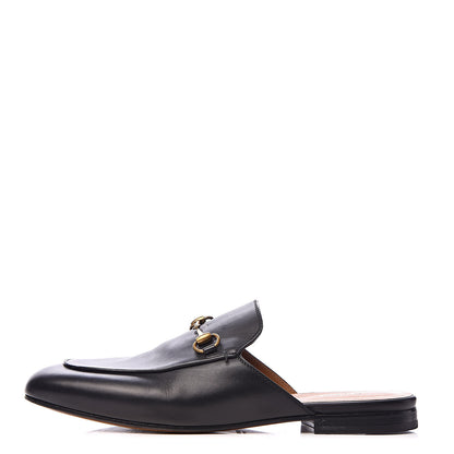 Gucci Calfskin Womens Princetown Slippers 39 Black 1 of 13