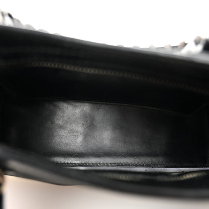 Balenciaga Mesh Calfskin Classic Silver Hardware Mini City Black 6 of 13