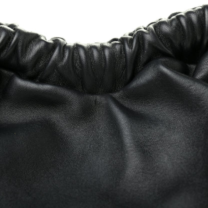 Mansur Gavriel Lambskin Cloud Clutch Black Flamma 10 of 10