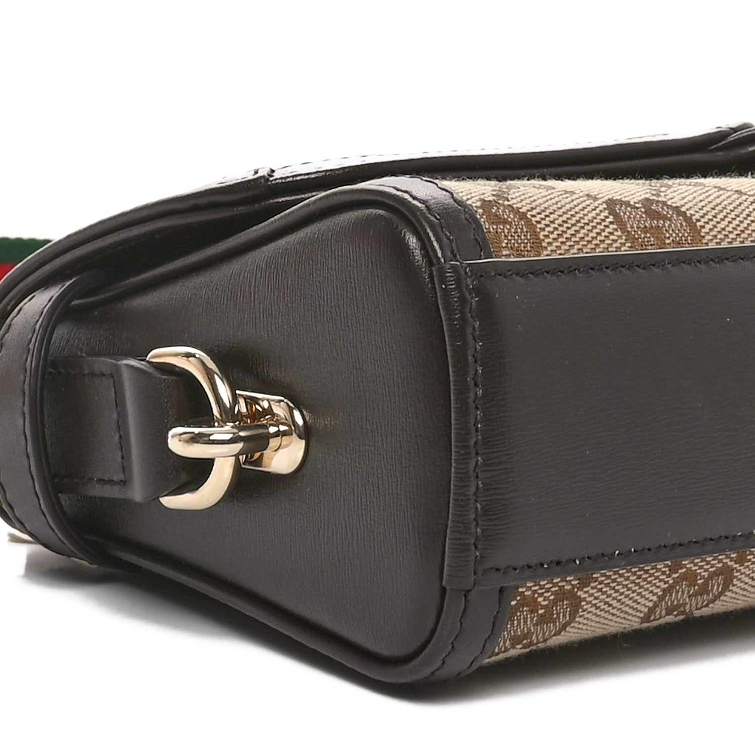 Gucci GG Monogram Small Luce Shoulder Bag Beige Ebony 9 of 10