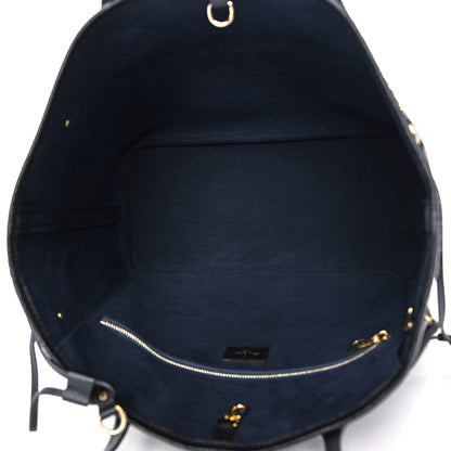 Louis Vuitton Empreinte Monogram Giant Neverfull MM Black 5 of 13