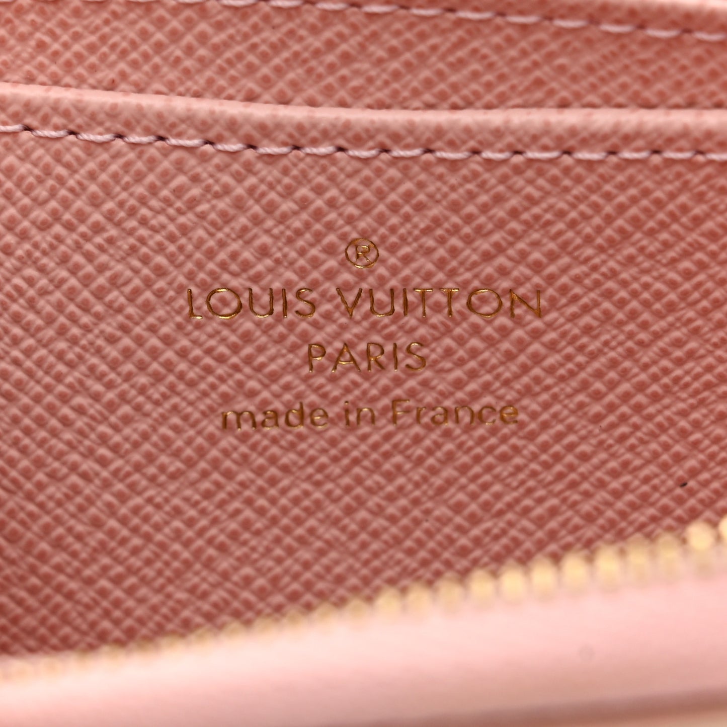 Damier Azur Zippy Coin Purse Rose Ballerine