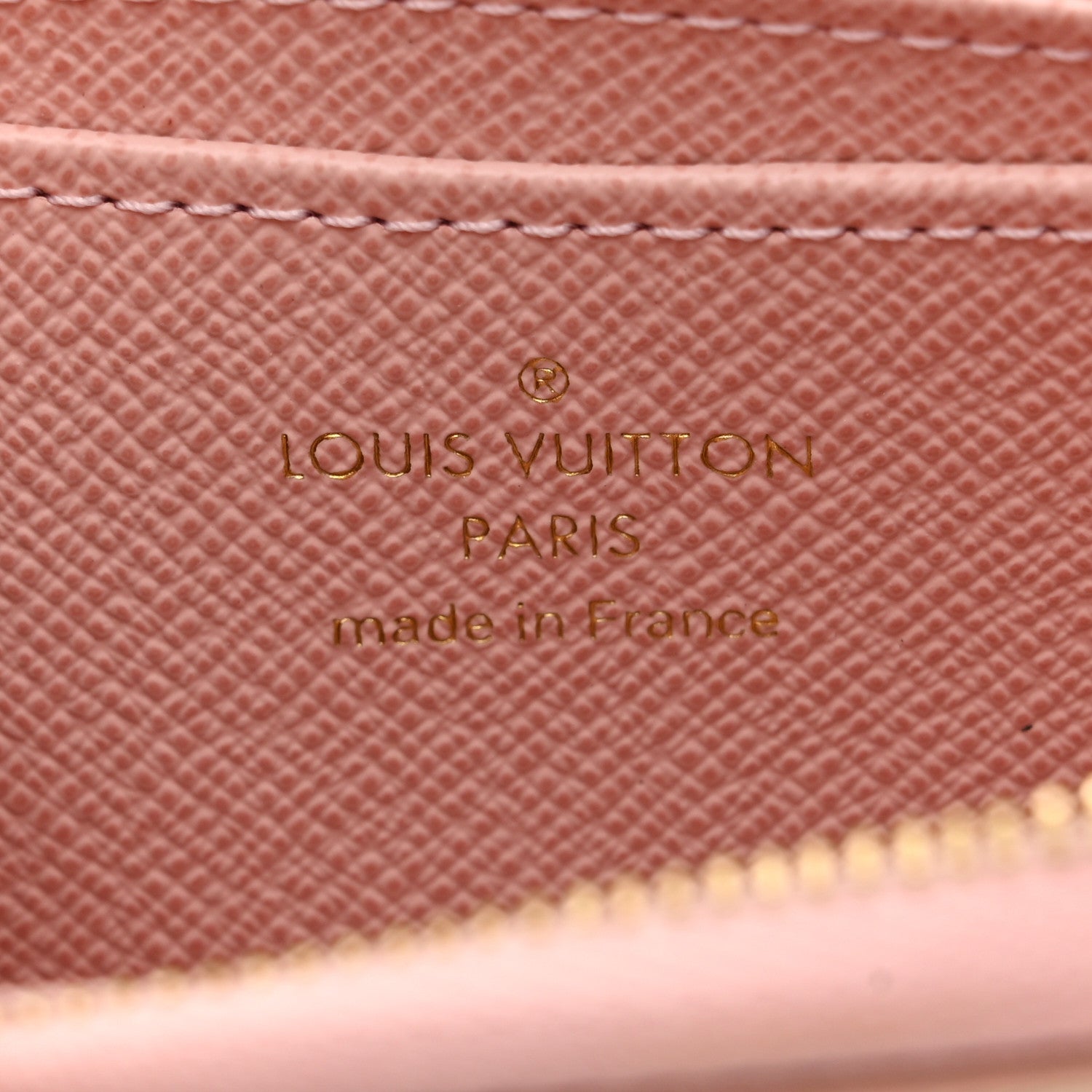 Louis Vuitton Damier Azur Zippy Coin Purse Rose Ballerine 6 of 6