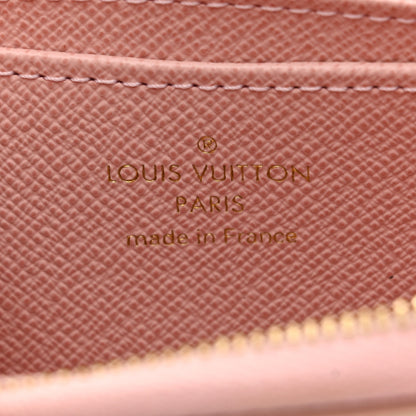 Louis Vuitton Damier Azur Zippy Coin Purse Rose Ballerine 6 of 6