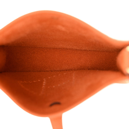 Hermes Taurillon Clemence Evelyne TPM Orange 5 of 11