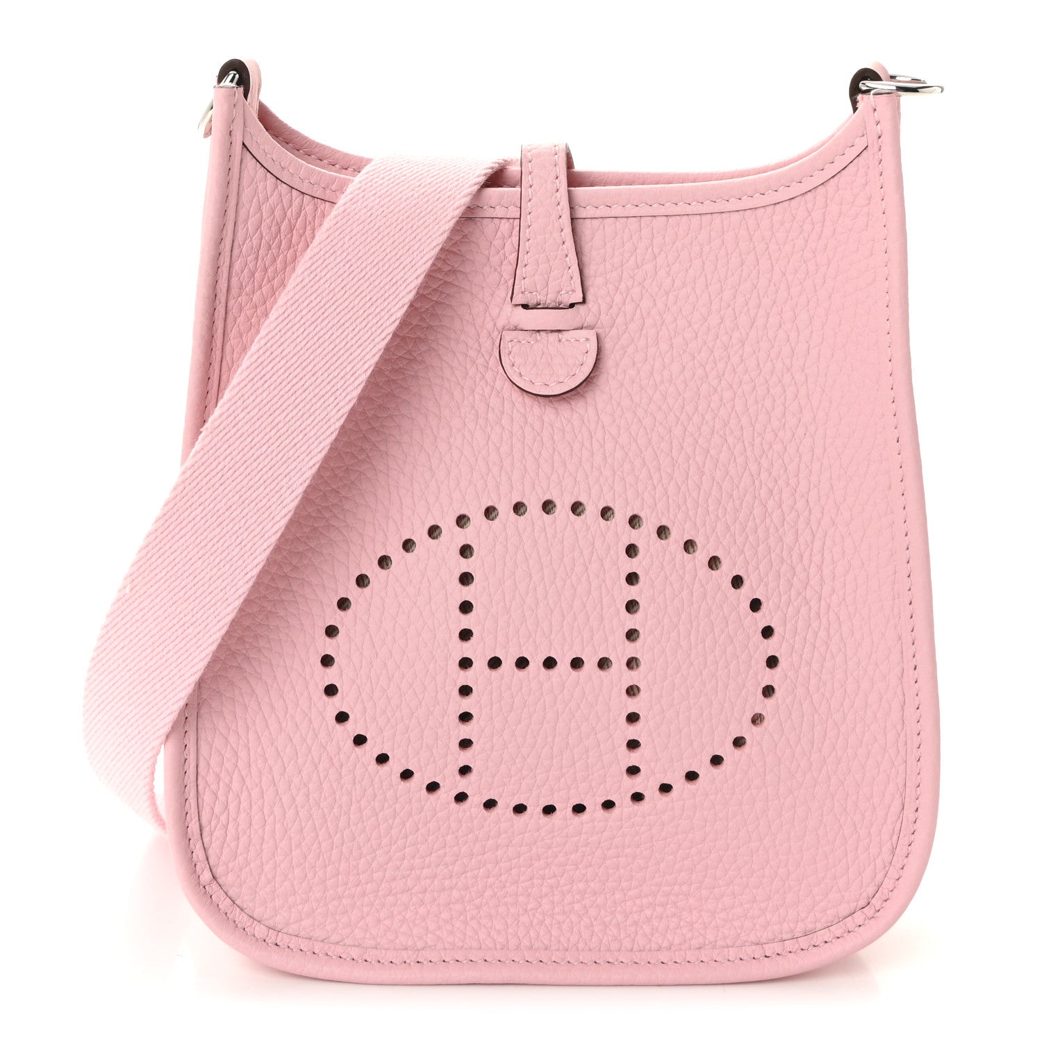 Hermes Taurillon Clemence Evelyne TPM Rose Sakura 1 of 10