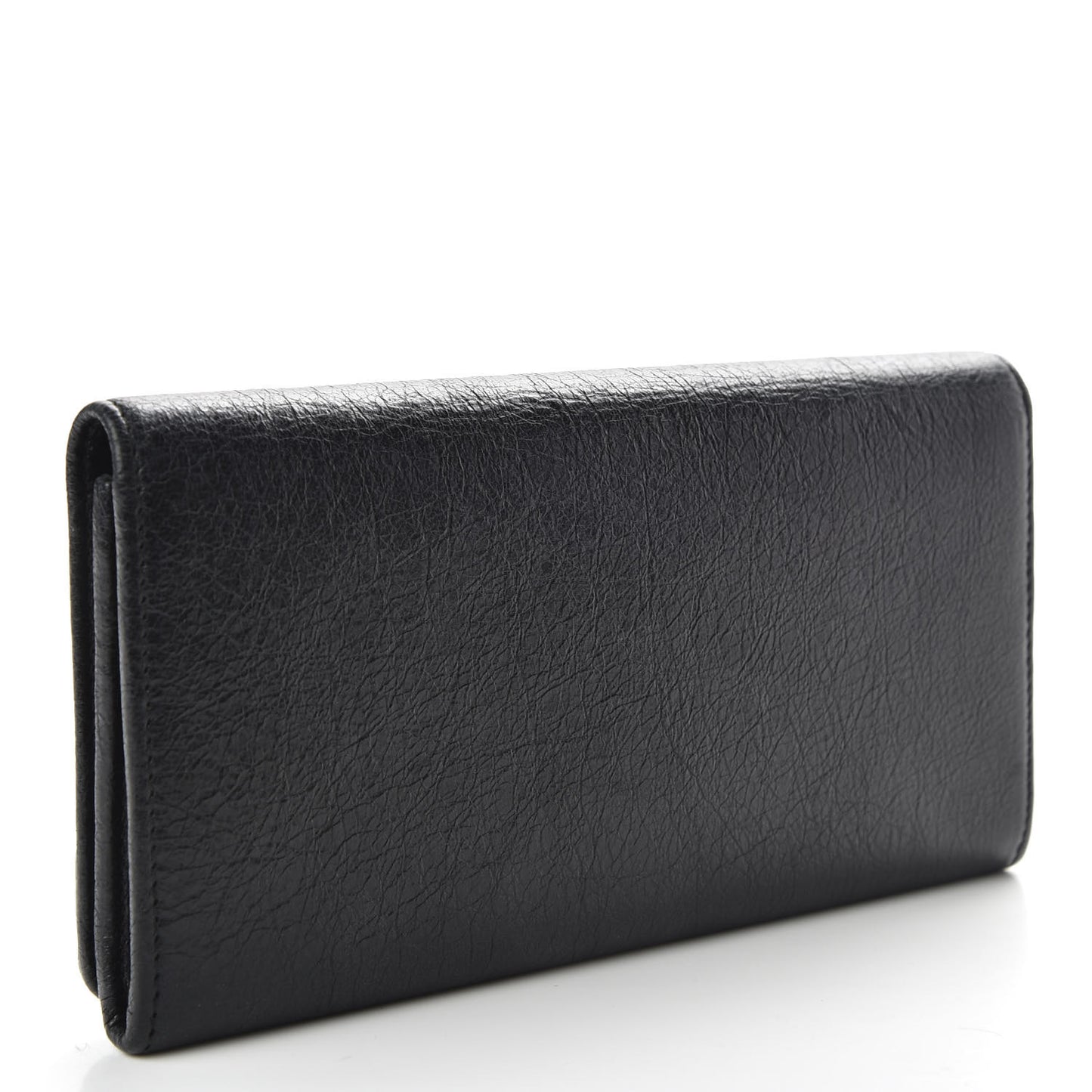 Agneau Classic Hardware Money Wallet Black