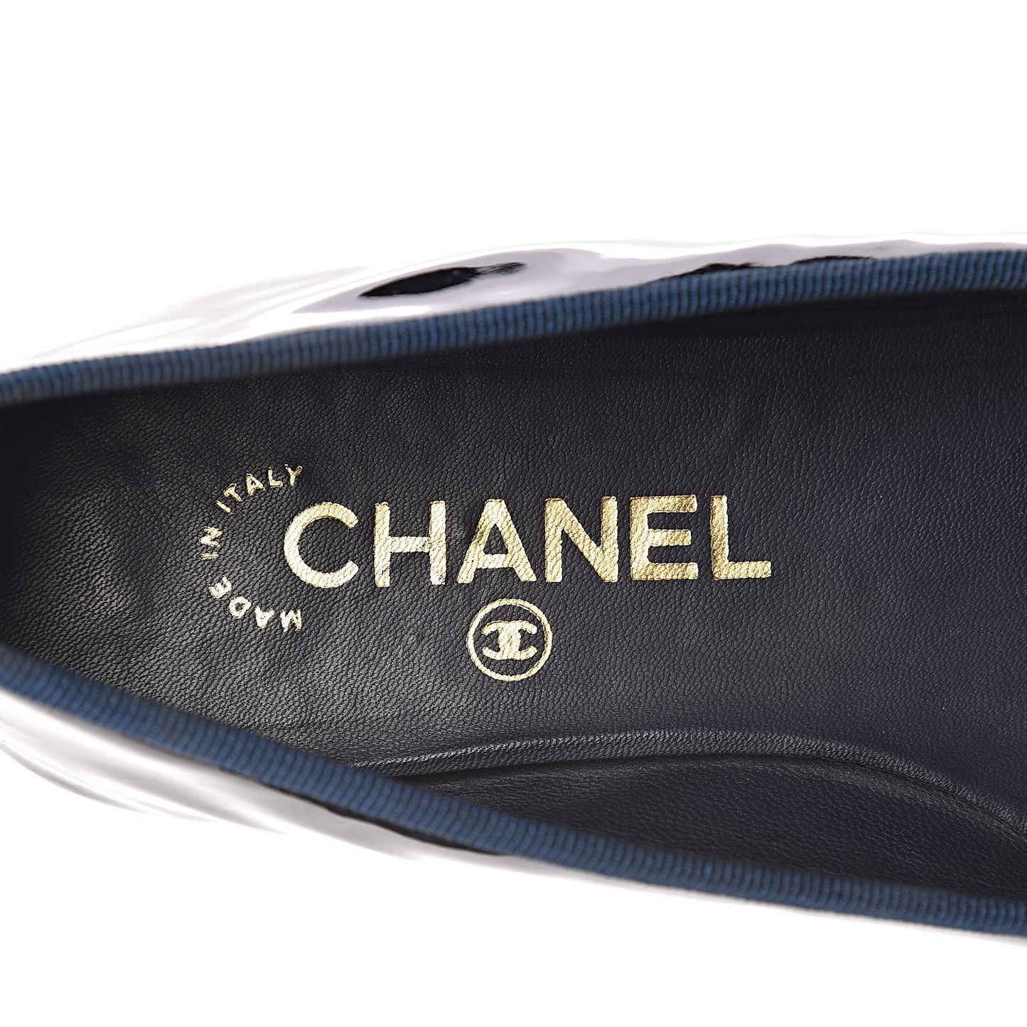 Patent CC Ballerina Flats 35 Navy