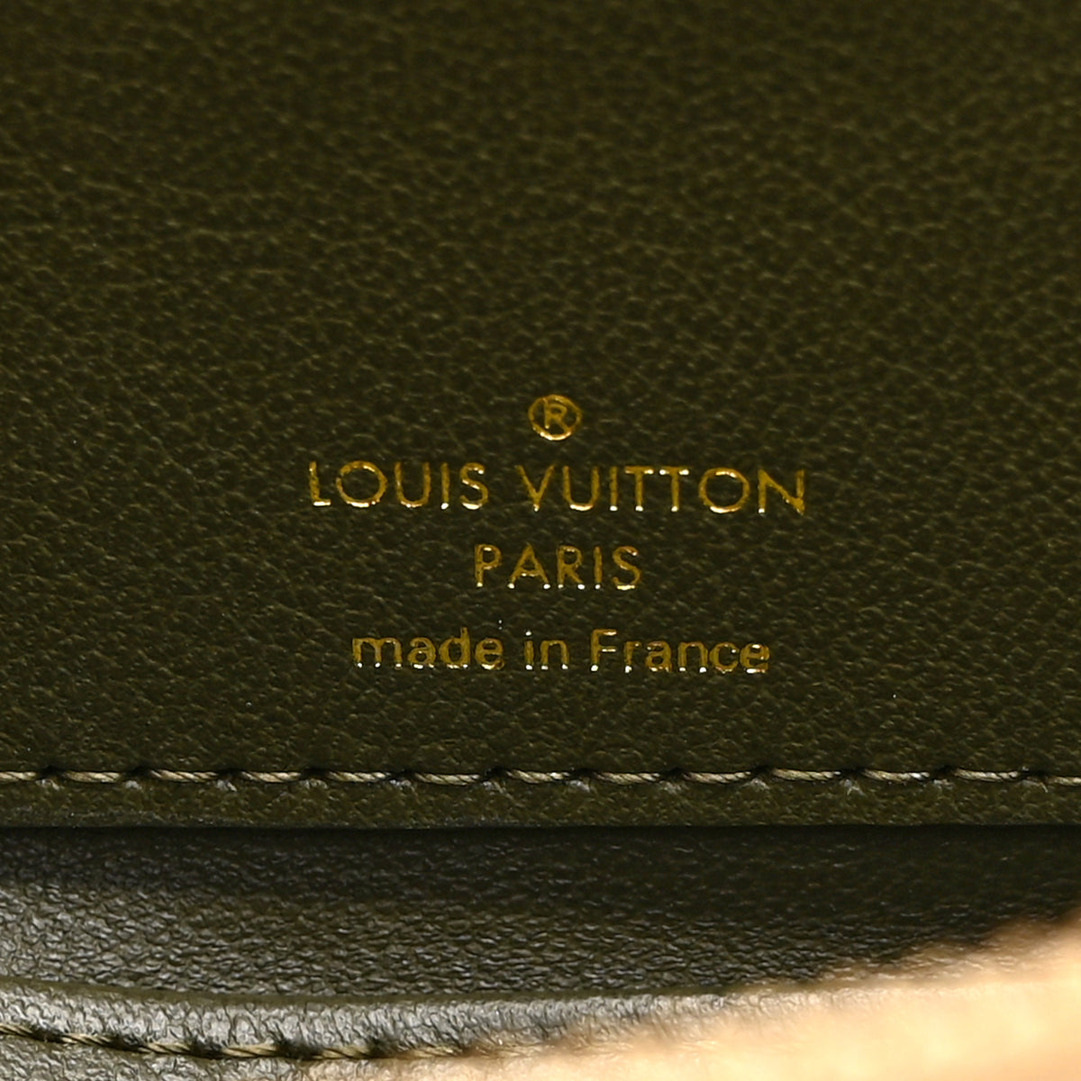 Louis Vuitton Lambskin Embossed Monogram Coussin Vanity PM  Cream 7 of 10