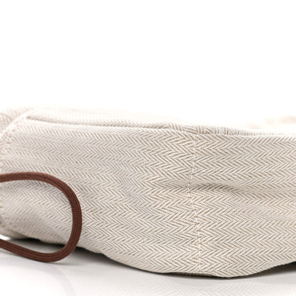 Hermes Canvas Barenia Fourbi 20 PM Pouch Naturel Fauve 8 of 11